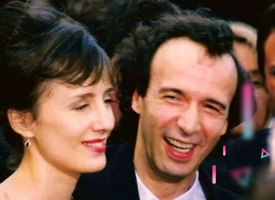 Roberto Benigni y su esposa Nicoletta Braschi, protagonistas de la película